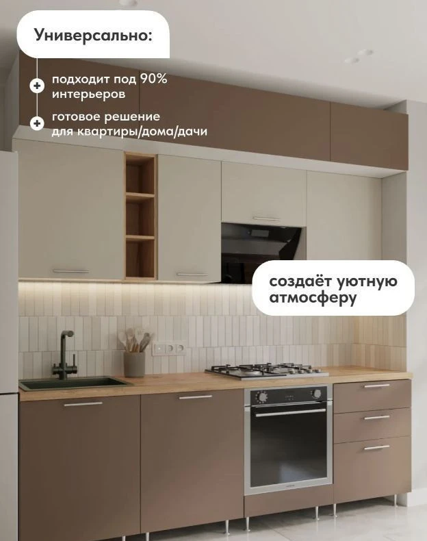 Кухня из готовых модулей, Проект