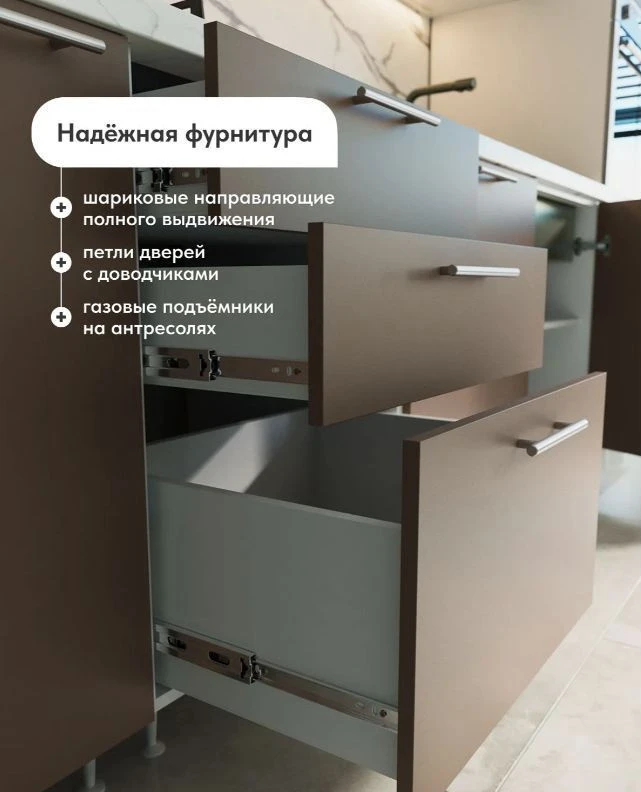 Кухня из готовых модулей, Проект