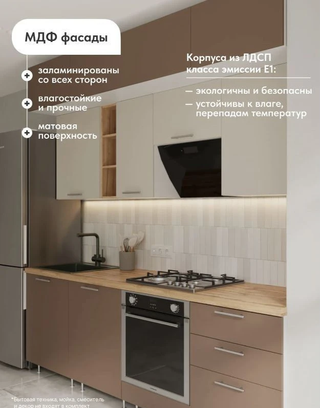 Кухня из готовых модулей, Проект